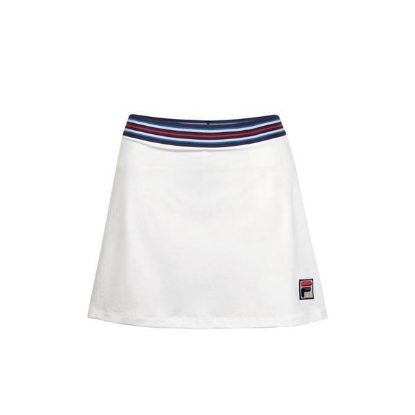 Fila Heritage A Line Women's Skorts - White,NZ 910-79530